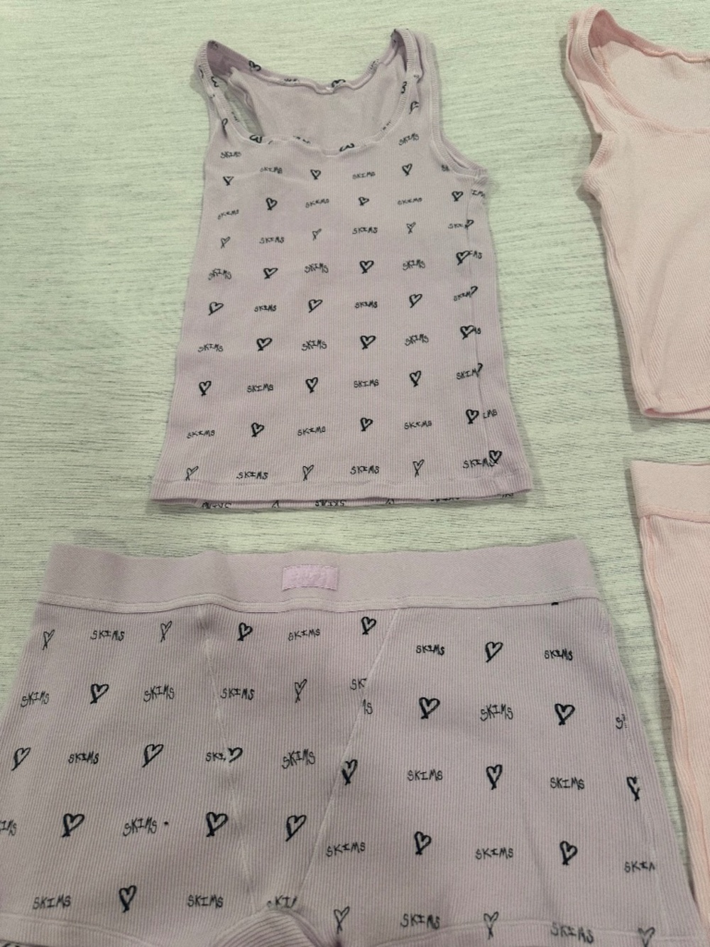 skim sleep sets size medium. A set of three.